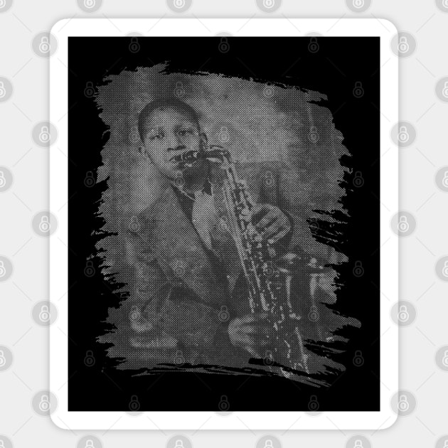 Sonny Rollins // Retro poster Magnet by Degiab